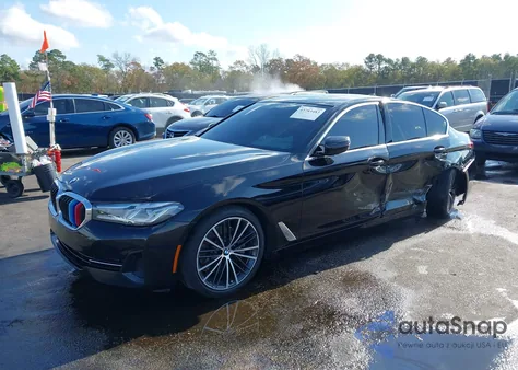 2021 BMW 530I из США, поврежденный, VIN WBA53BH03MWX31146